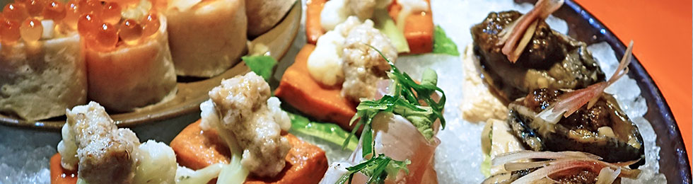 お刺身に合わせた料理写真